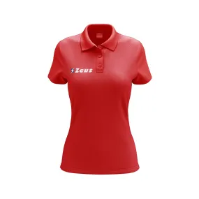 POLO PROMO WOMAN RELAX ROSSO ZEUS SPORT