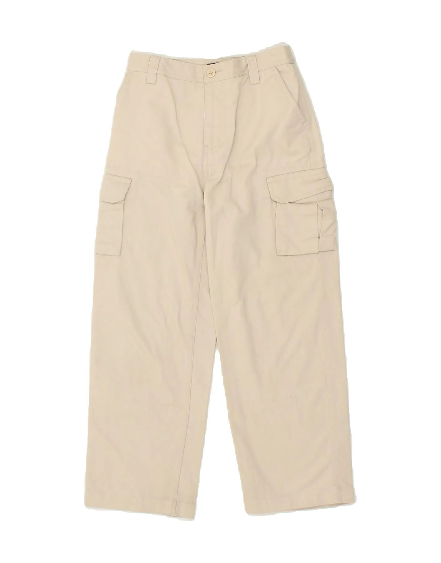 POLO RALPH LAUREN Boys Straight Cargo Trousers 6-7 Years W22 L22 Beige