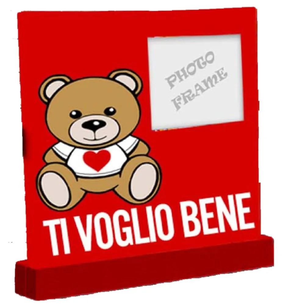 Portafoto teddy love orsetto ti voglio bene san valentino *04962