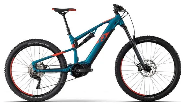 Prodotto ricondizionato - R Raymon TrailRay 160E 7.0 Tektro 9V 630Wh 29''/27.5'' Blu Arancione 2024 Electric Mountain Bike