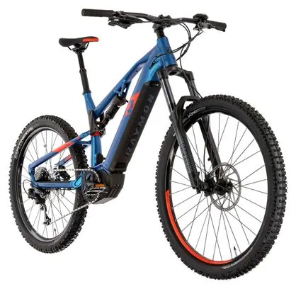 Prodotto ricondizionato - R Raymon TrailRay 160E 7.0 Tektro 9V 630Wh 29''/27.5'' Blu Arancione 2024 Electric Mountain Bike