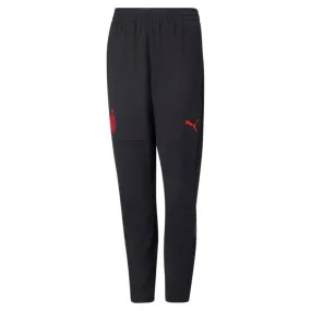 PUMA - AC MILAN PANT TRAINING JUNIOR - NERO / ROSSO - BAMBINO - 767587 - 08