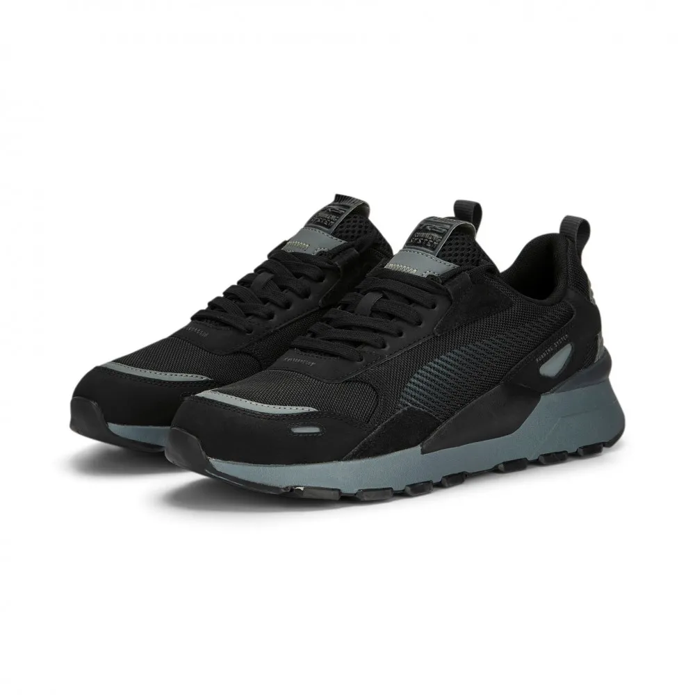 PUMA - RS 3.0 SUEDE - UOMO - NERO-GRIGIO - 392773-02