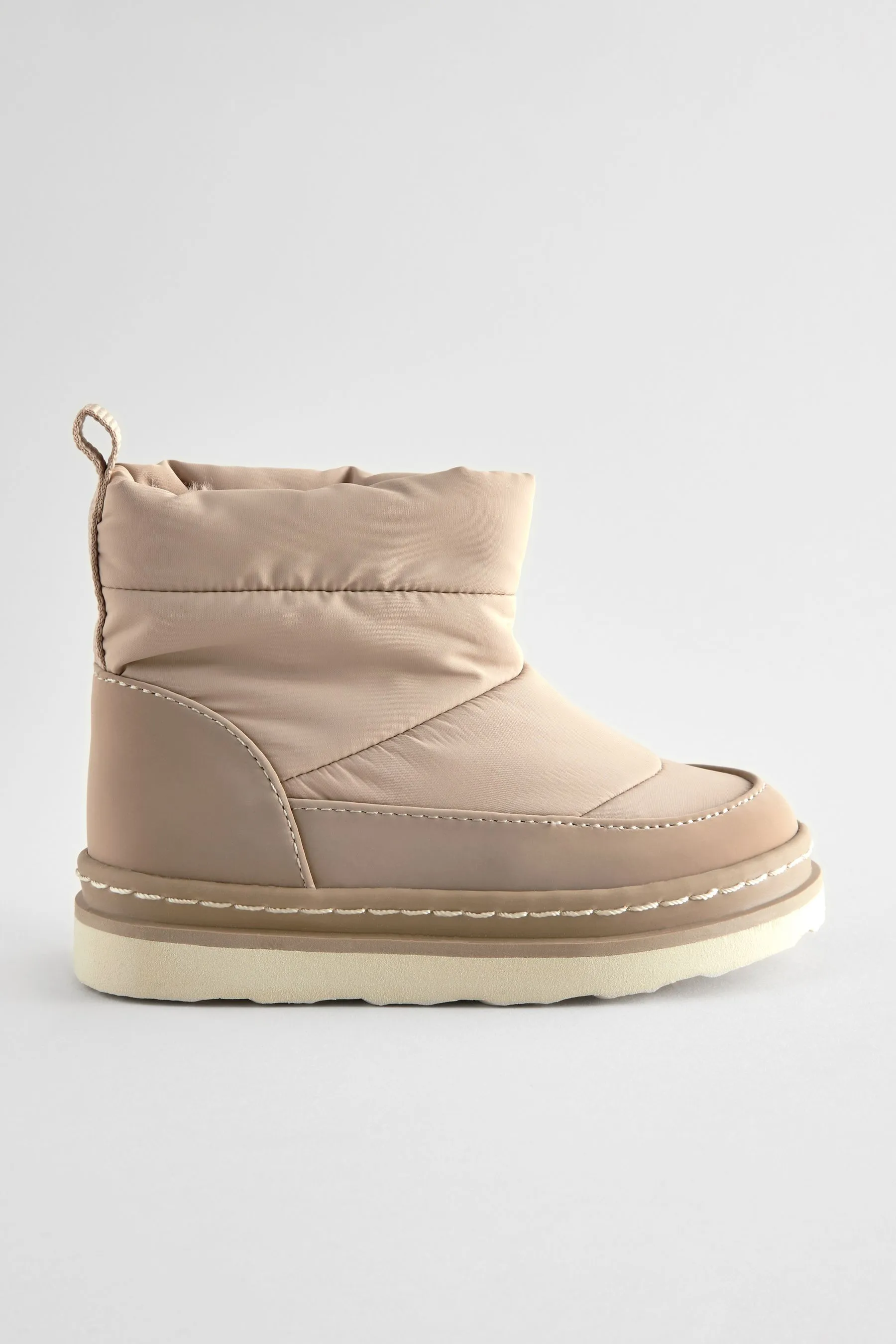 Quilted Warm Lined Water Repellant Boots    