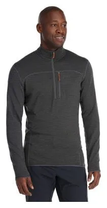 Rab Ascendor Light Grey Half Zip Fleece Top