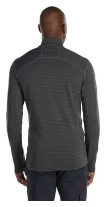 Rab Ascendor Light Grey Half Zip Fleece Top