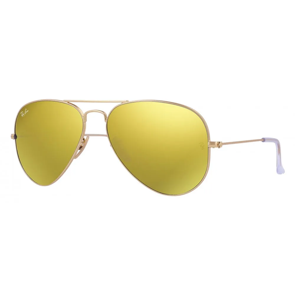 Ray-Ban - RB3025 112/93 - Original Aviator Flash Lenses - Oro - Lente Giallo Flash - Occhiali da Sole - Ray-Ban Eyewear