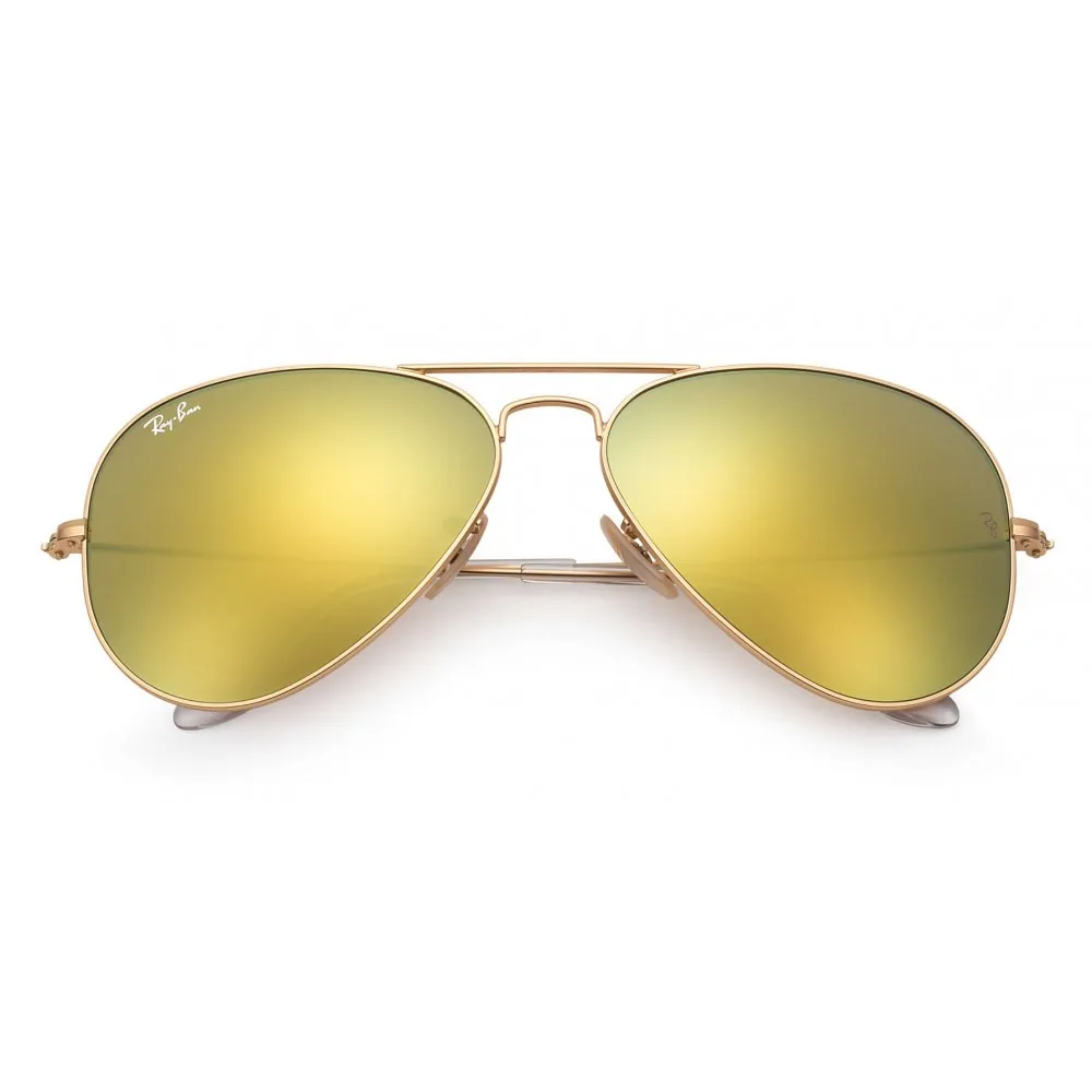 Ray-Ban - RB3025 112/93 - Original Aviator Flash Lenses - Oro - Lente Giallo Flash - Occhiali da Sole - Ray-Ban Eyewear