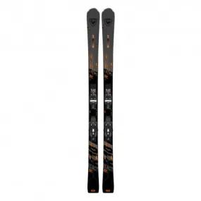 Rossignol React 10 Ti con attacco Nx12 Konect Gw Nero - Sci Alpino Uomo