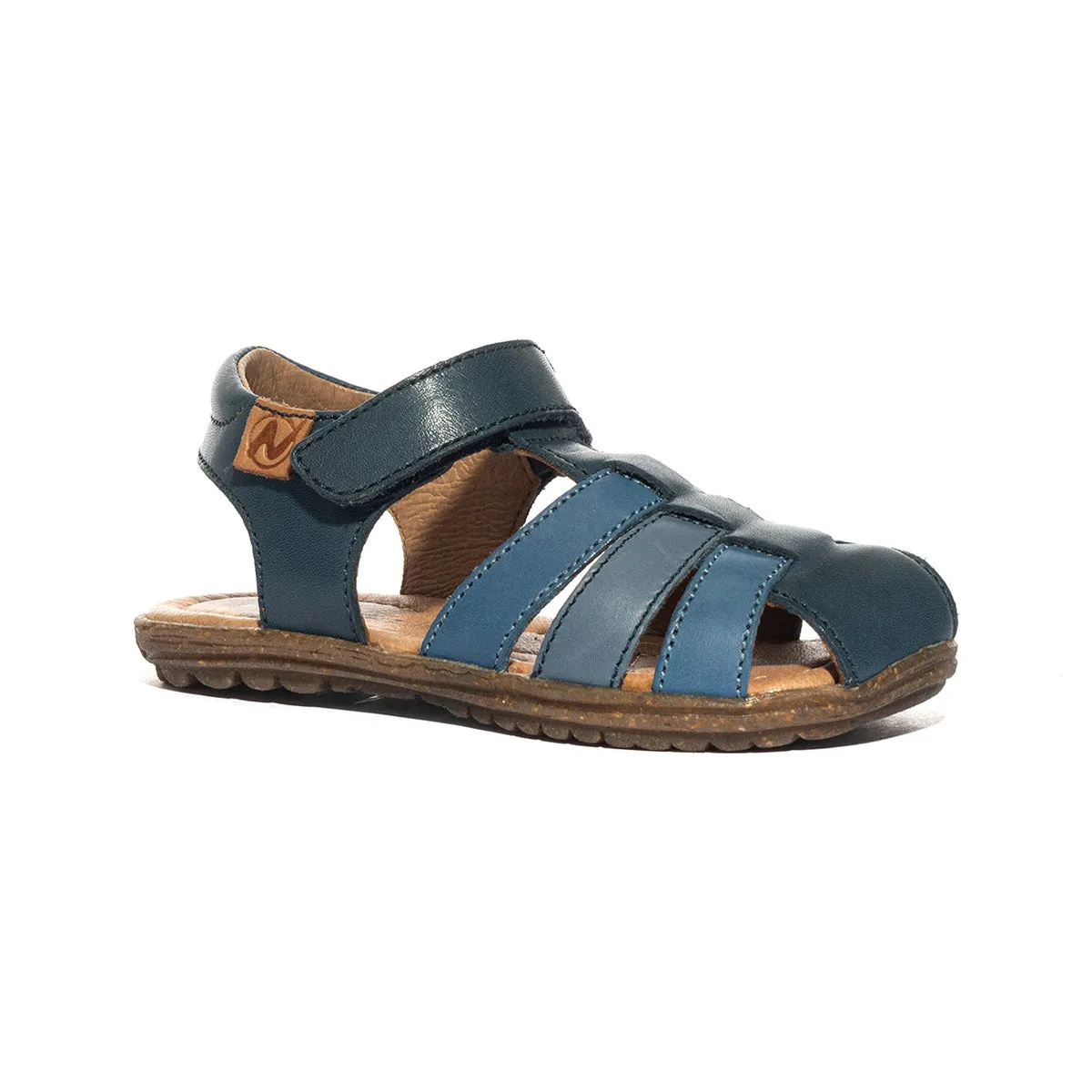 Sandali naturino okite navy azure celeste