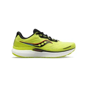 SAUCONY TRIUMPH 19 SCARPA RUNNING UOMO - VERDE LIME/NERO/BIANCO