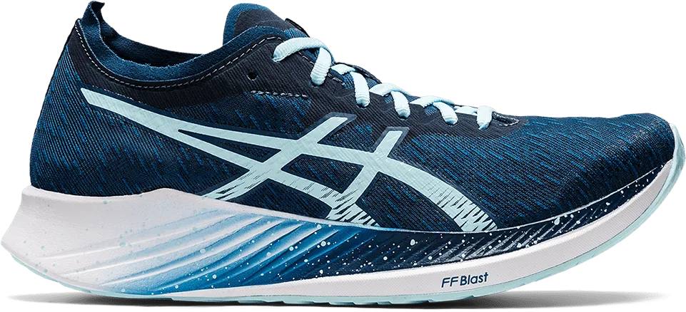 SCARPA DA CORSA DA DONNA ASICS MAGIC SPEED BLU 400