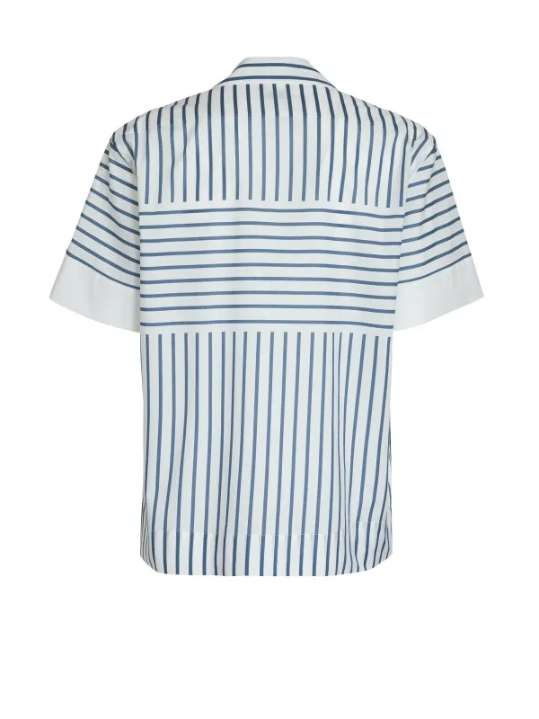 Shirt with stripes pattern