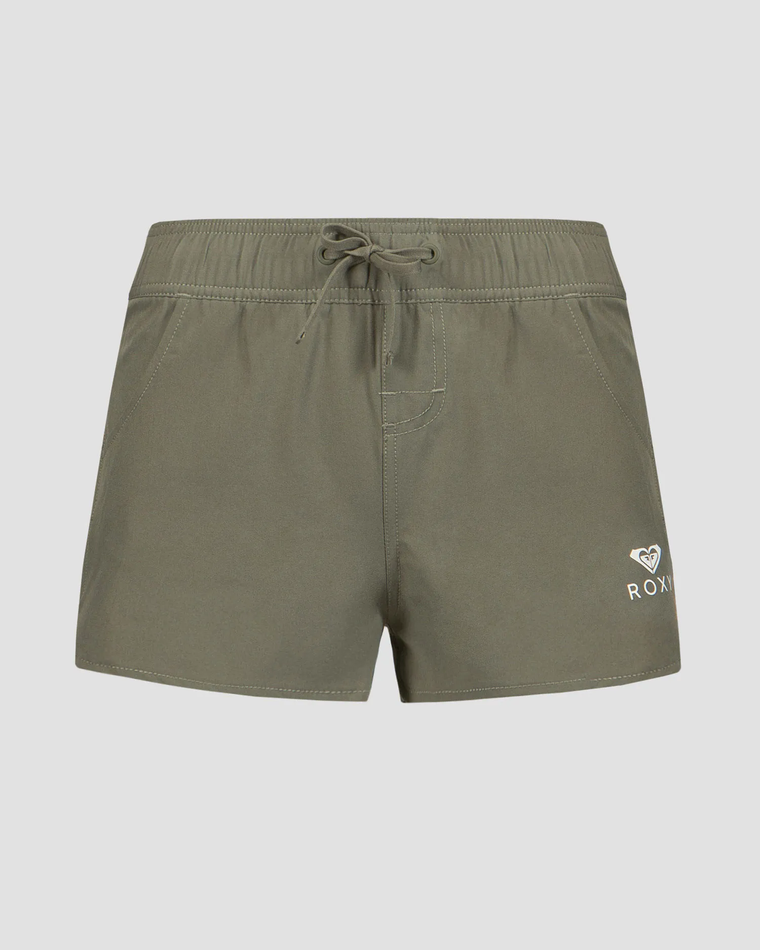 Shorts da bagno cachi da donna Roxy Wave 2 ERJBS03165-gzc0