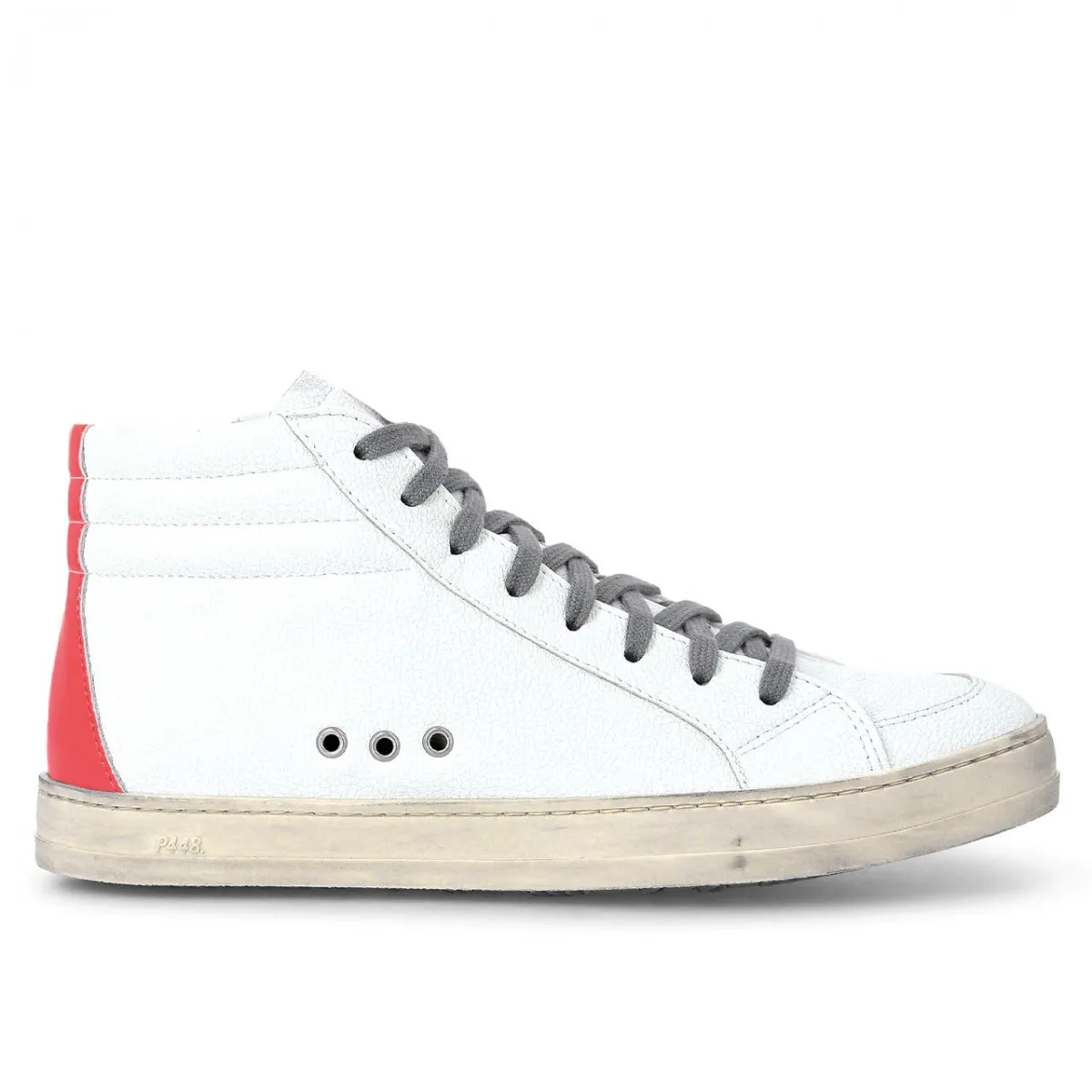 Skate White/Red, Bianco