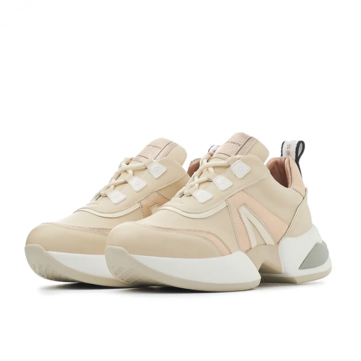 Sneaker Marble Woman Total Beige