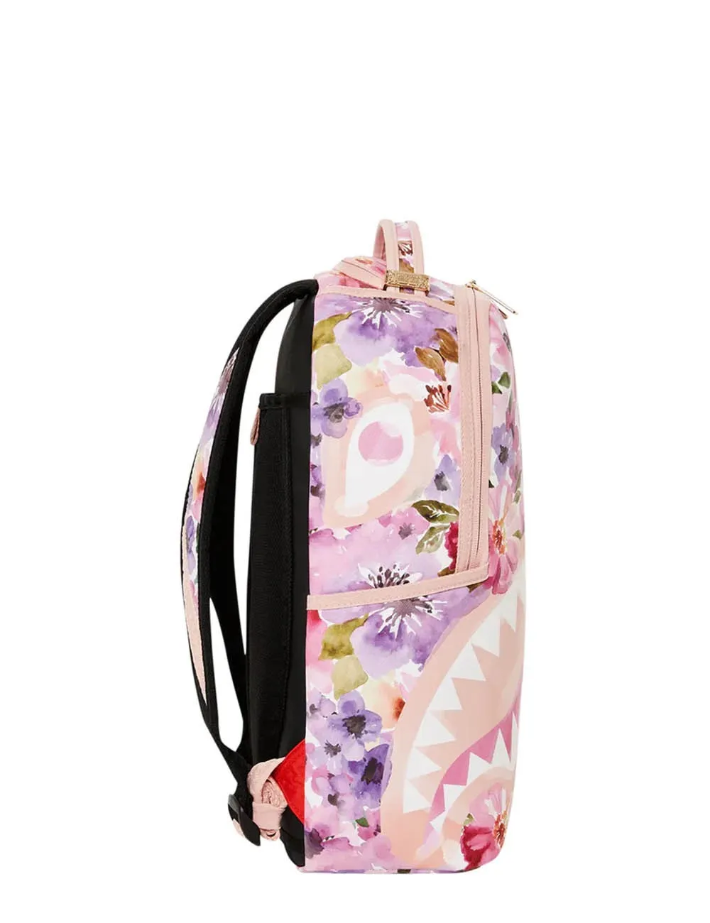 Sprayground     Zaino Painted Floral Shark Backpack Rosa