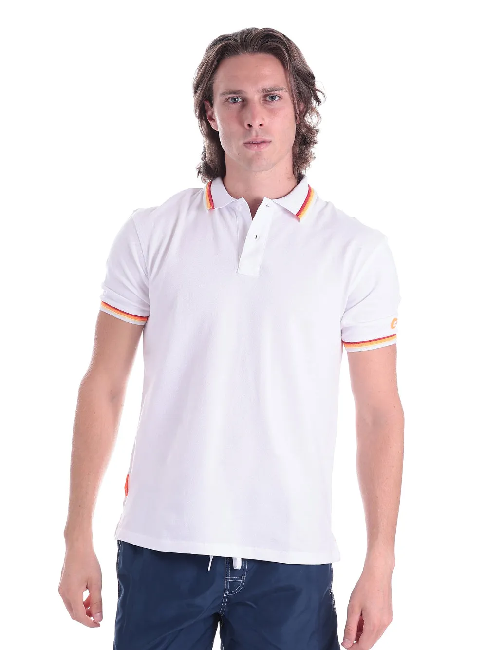 Suns Uomo Polo PLS01018UWHITE Bianco