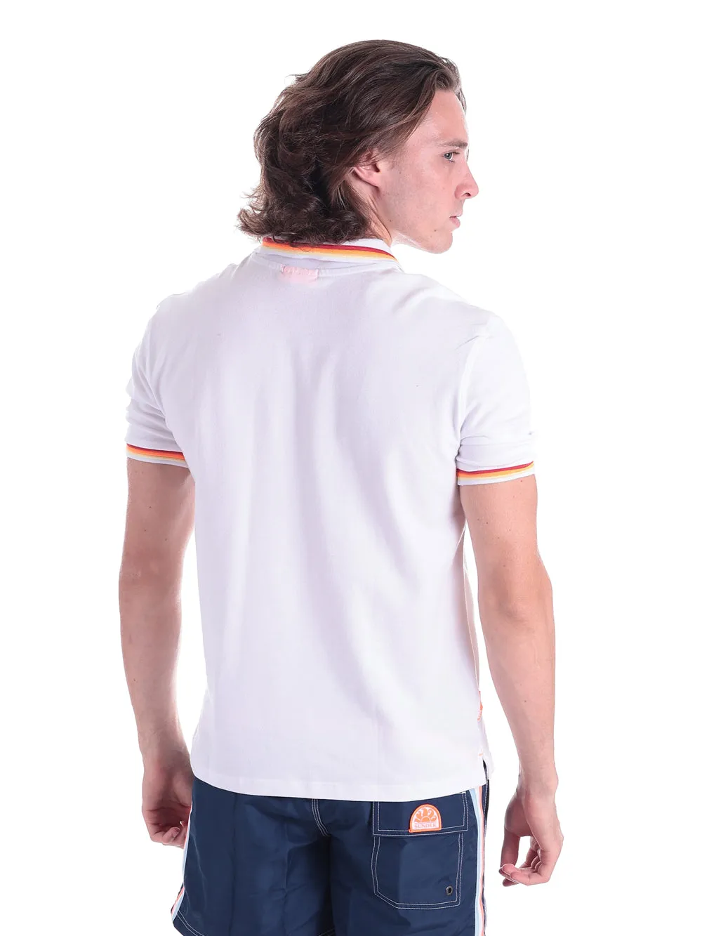 Suns Uomo Polo PLS01018UWHITE Bianco