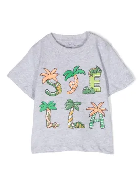 T-SHIRT CON STAMPA LOGO JUNGLE