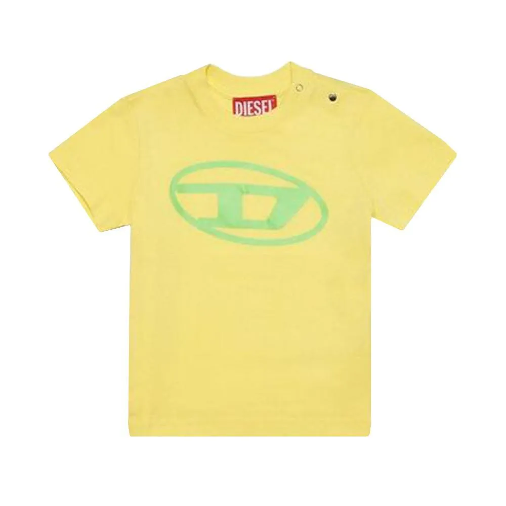  T-SHIRT DIESEL. GIALLO 