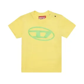  T-SHIRT DIESEL. GIALLO 