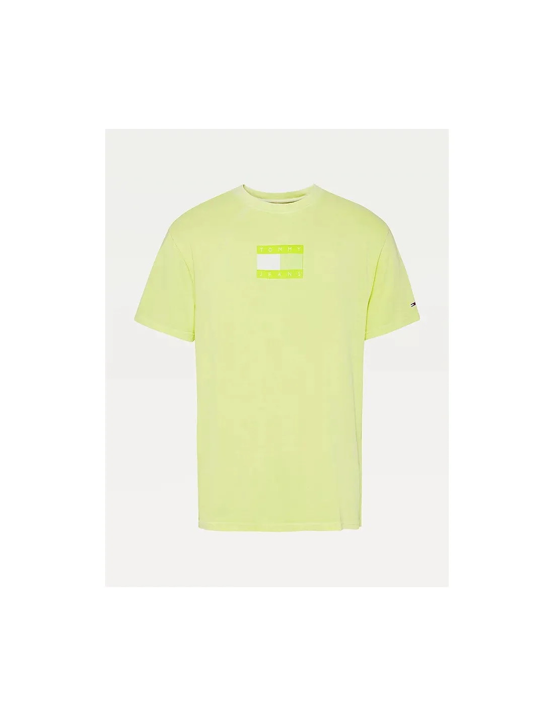 T-shirt verde lime uomo Tjm tonal Tommy Jeans