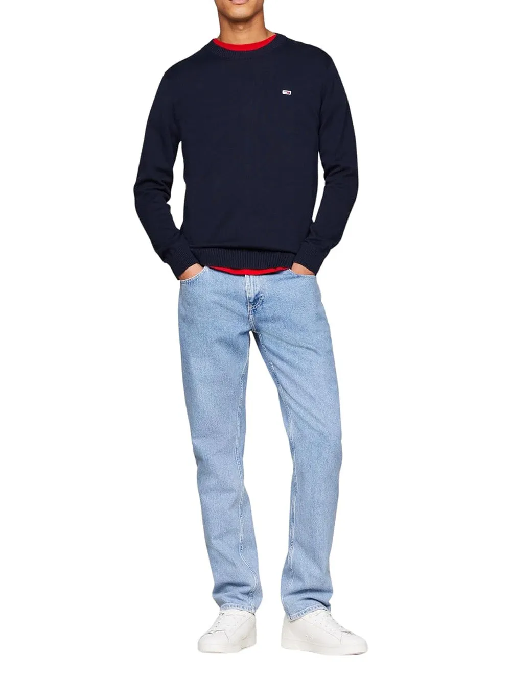 TOMMY HILFIGER Felpa Uomo - Blu modello DM0DM18895