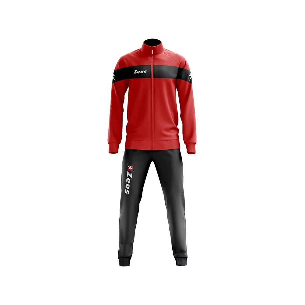 TUTA RELAX APOLLO ZEUS SPORT COLORE. ROSSO NERO