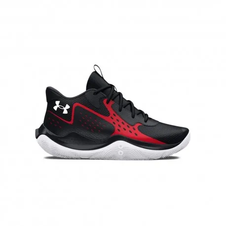 Under Armour Jet 23 Gs Nero Rosso - Scarpe Basket Bambino