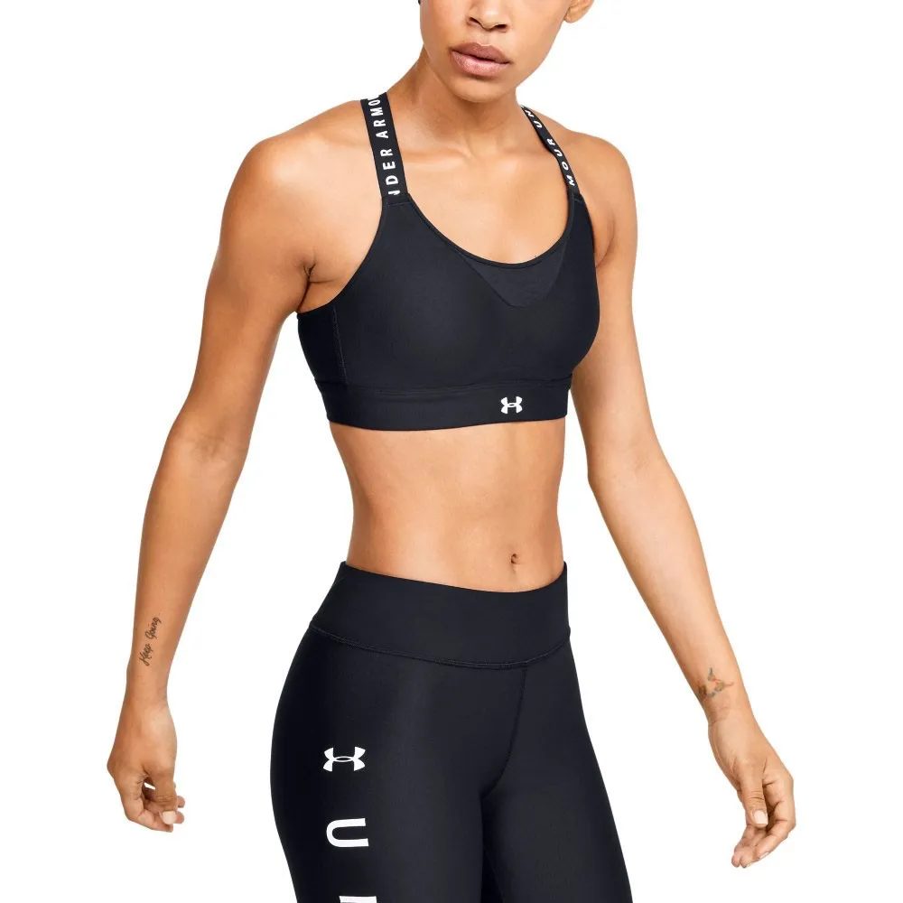 Under Armour Reggiseno Sportivo Infinity High Nero Donna