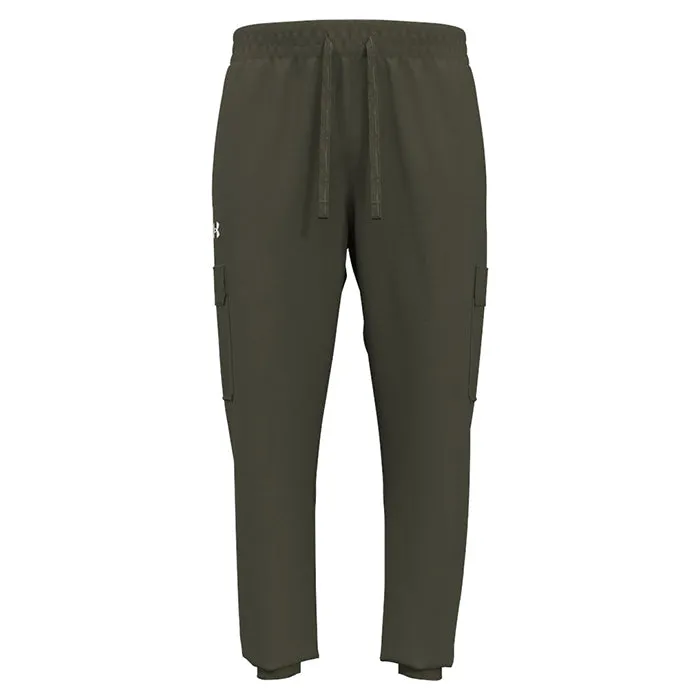 Under Armour Rival Fleece Cargo Joggers Marine OD Green Uomo 1382134 390