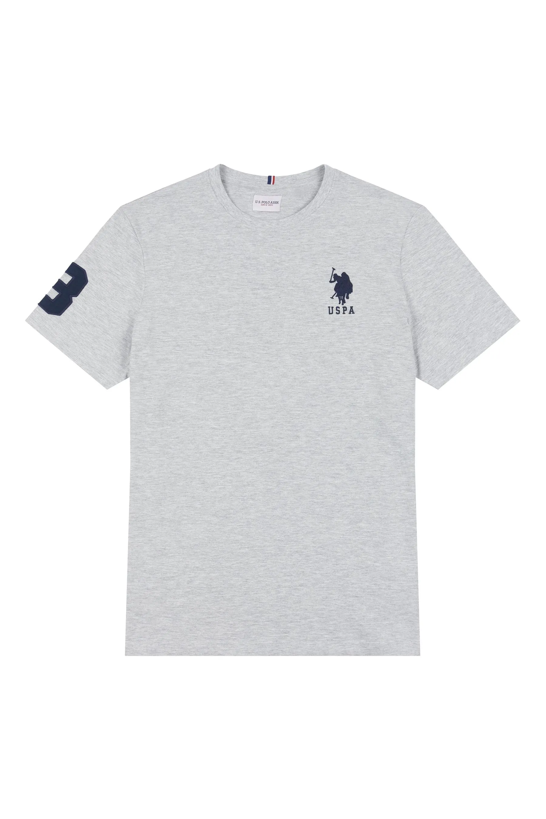 U.S. Polo Assn. Uomo regular Uomo - Player 3 - T-shirt con vestibilità Blu