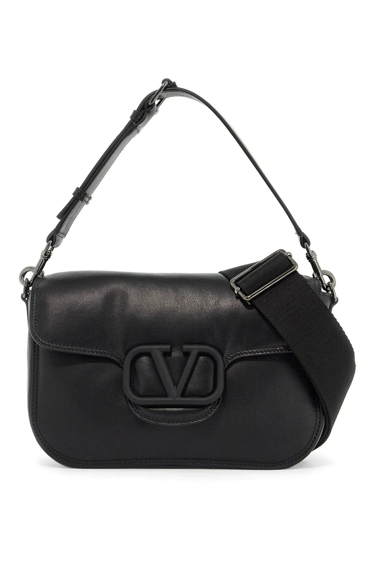 Valentino Garavani Vlogo Signature Spall Bag in Nappa Leather