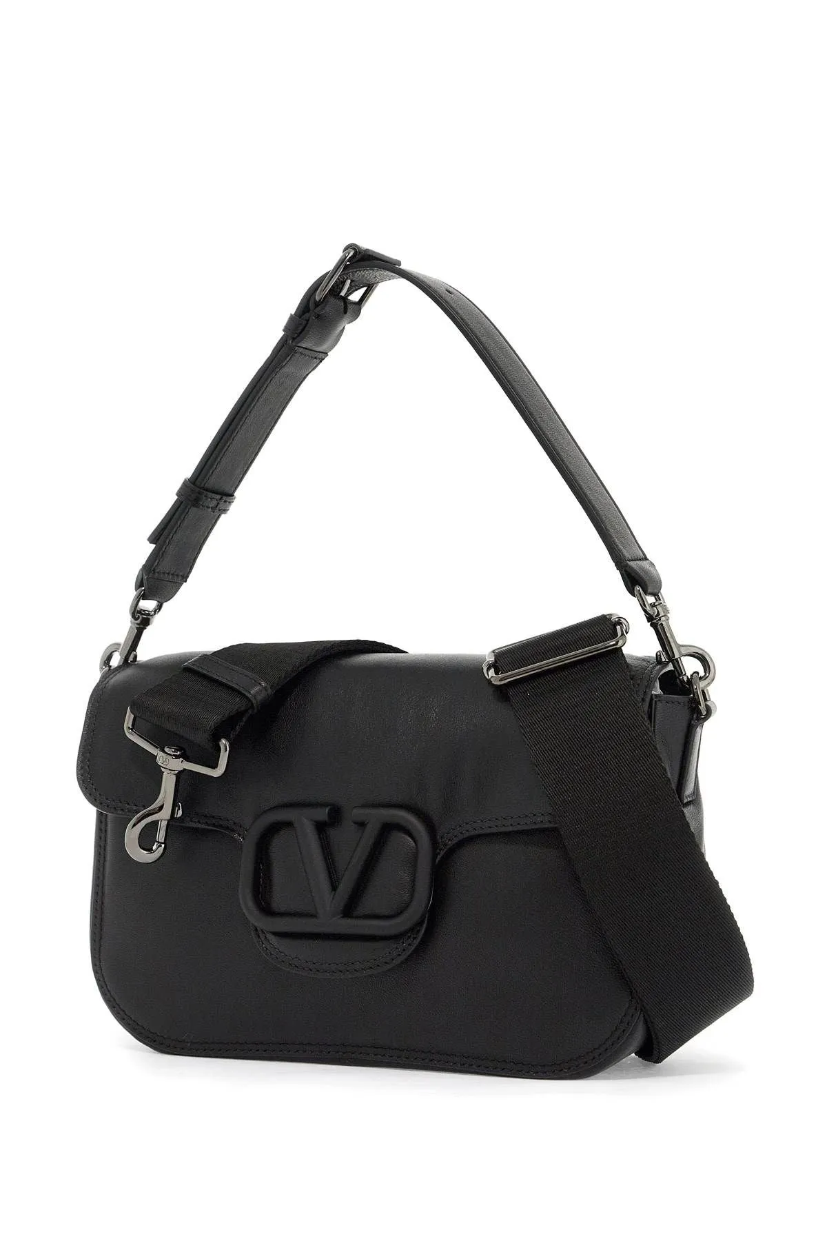 Valentino Garavani Vlogo Signature Spall Bag in Nappa Leather