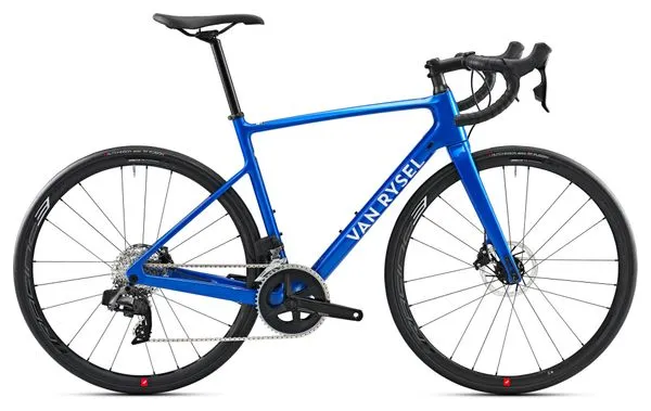 Van Rysel NCR CF Bici da strada Sram Rival eTap AXS 12S 700mm Blu 2024