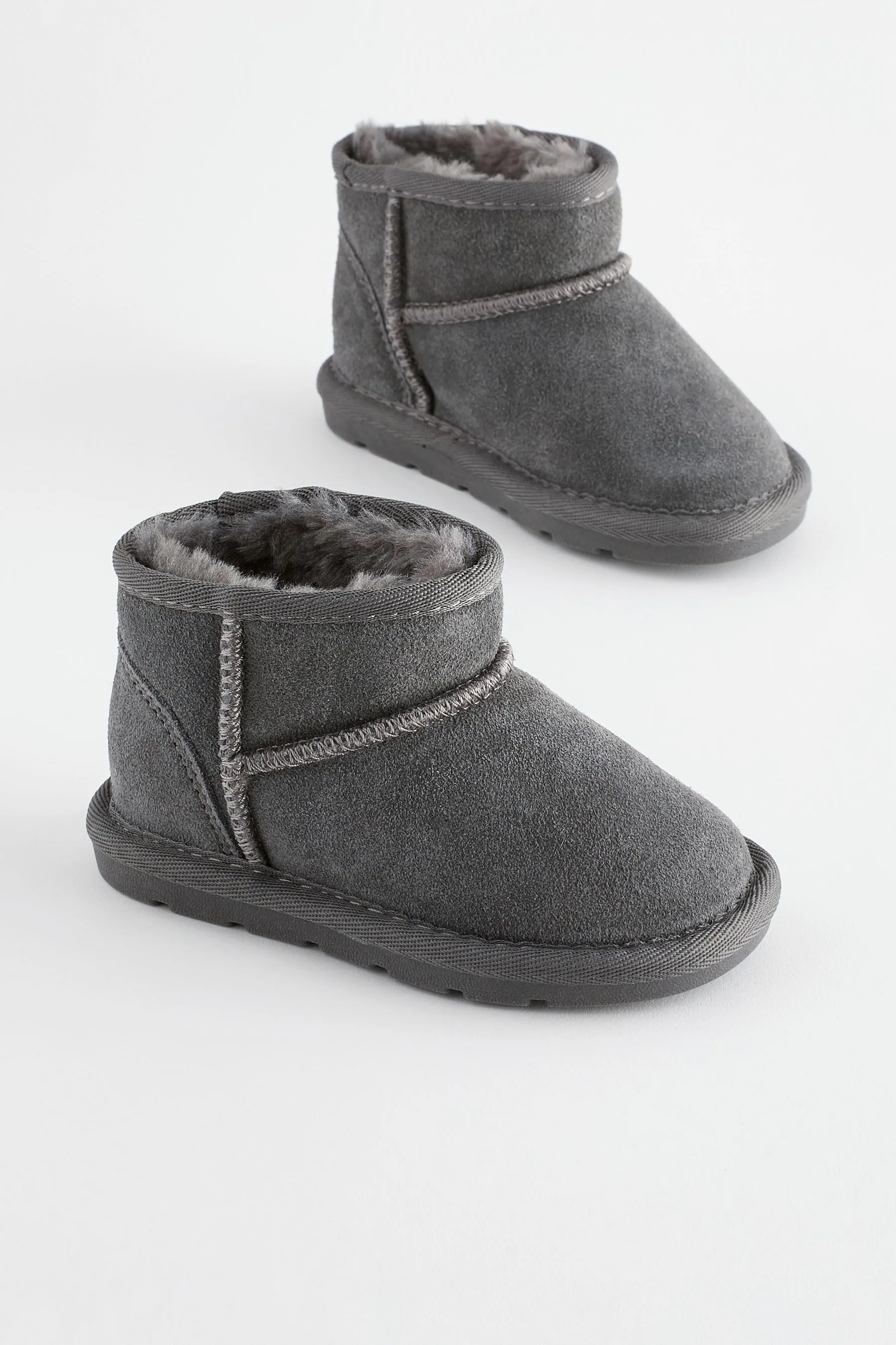 Warm Lined Suede Boots    