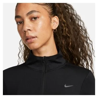 Women's Nike Dri-Fit Swift Element UV 1/2 Zip Top Black