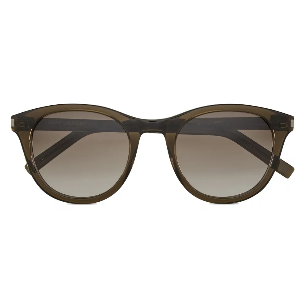 Yves Saint Laurent - Occhiali da Sole SL 401 - Verde Marrone - Saint Laurent Eyewear