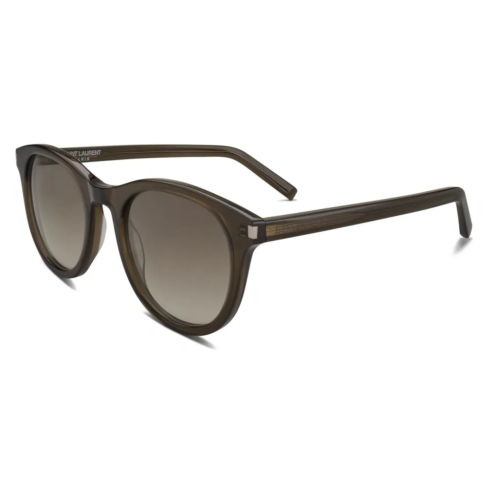 Yves Saint Laurent - Occhiali da Sole SL 401 - Verde Marrone - Saint Laurent Eyewear