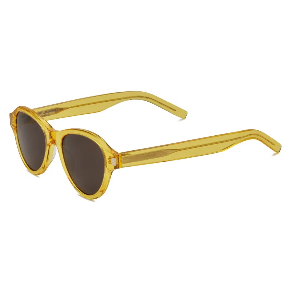 Yves Saint Laurent - Occhiali da Sole SL 520 Sunset - Giallo Nero - Saint Laurent Eyewear