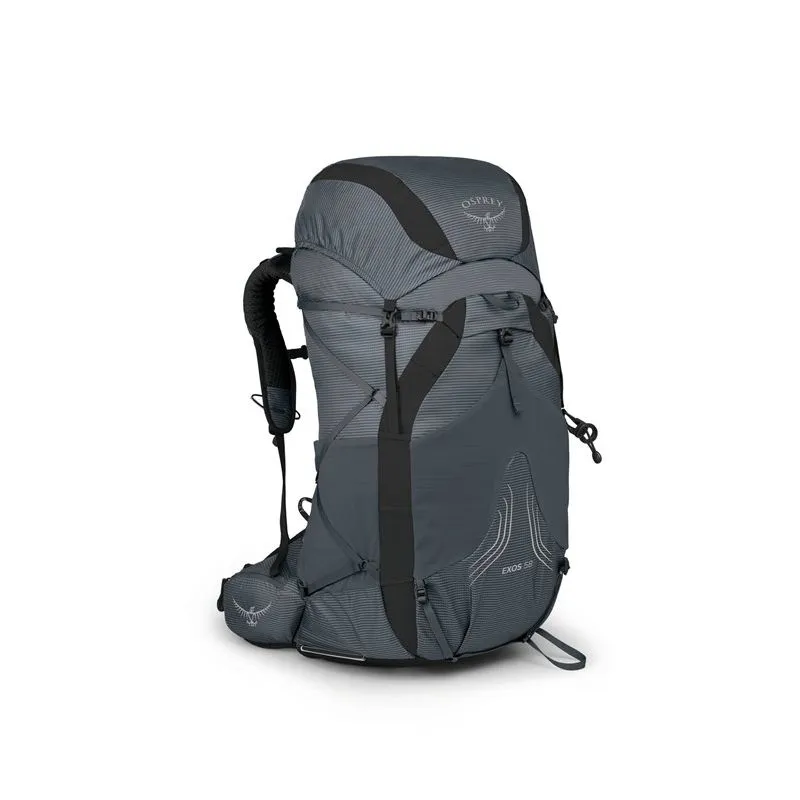 Zaino Osprey Exos 58 (Grigio tungsteno) Uomo