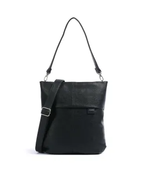  Zwei Mademoiselle.M M12 Borsa hobo pelle sintetica nero  